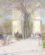 Childe Hassam, Washington Arch